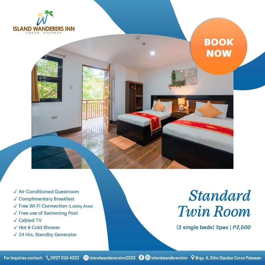 Island Wanderers Inn Coron Bagian luar foto