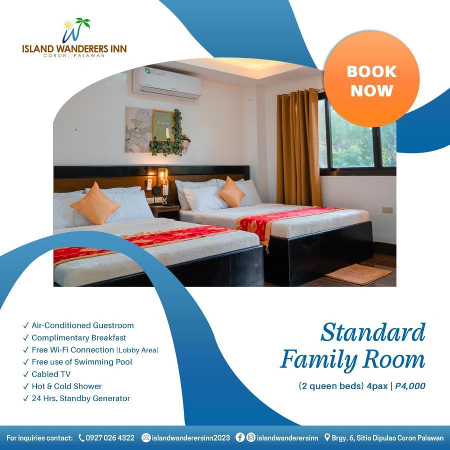 Island Wanderers Inn Coron Bagian luar foto